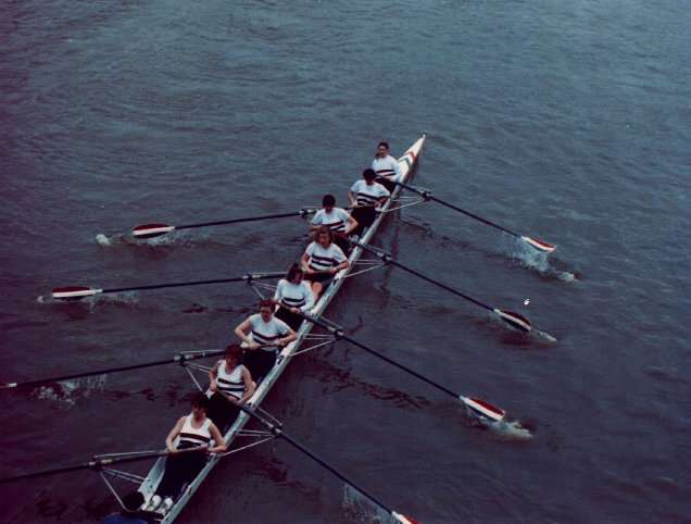 Rowing on the Thames